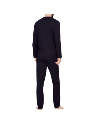 PYJAMA LONG COL ROND MARINE- EP1551H2500 - EDEN PARK