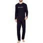 PYJAMA LONG COL ROND MARINE- EP1551H2500 - EDEN PARK PYJAMA LONG COL ROND MARINE- EP1551H2500 - EDEN PARK