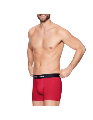 BOXER UNI ROUGE CERISE - E201E60 - EDEN PARK