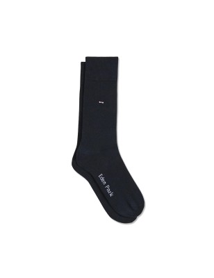 PAIRE DE CHAUSSETTES A RAYURES DISCRETES BLEU MARINE EP1733A1000 - EDEN PARK