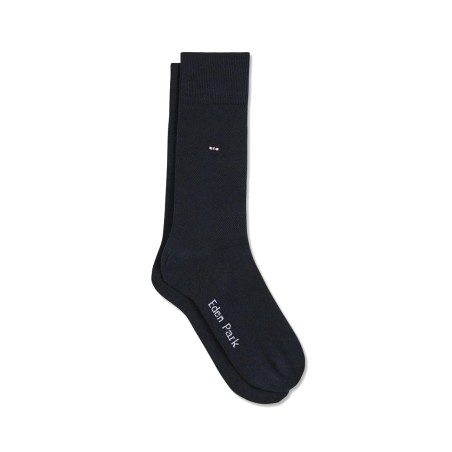 PAIRE DE CHAUSSETTES A RAYURES DISCRETES BLEU MARINE EP1733A1000 - EDEN PARK