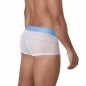 BOXER HUNCH EN MESH BLANC ET BLEU 1312 - CLEVER