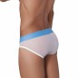 SLIP HUNCH EN MESH BLANC ET BLEU 1313 - CLEVER
