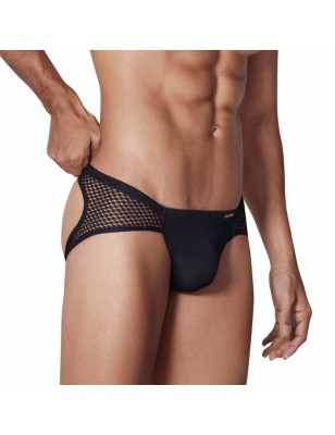 JOCKSTRAP URGE BI-MATIERE NOIR 1317 - CLEVER