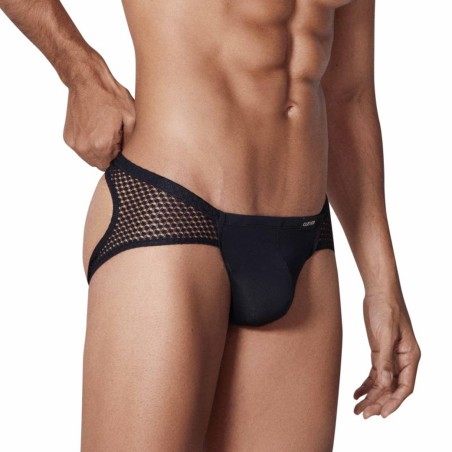 JOCKSTRAP URGE BI-MATIERE NOIR 1317 - CLEVER