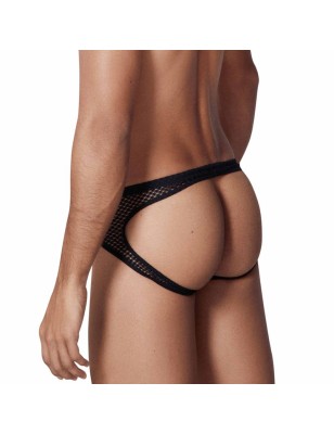 JOCKSTRAP URGE BI-MATIERE NOIR 1317 - CLEVER