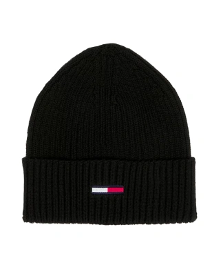 COFFRET ECHARPE + BONNET COTELE NOIR AM0AM11677 - TOMMY JEANS
