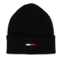 COFFRET ECHARPE + BONNET COTELE NOIR AM0AM11677 - TOMMY JEANS