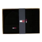COFFRET ECHARPE + BONNET COTELE NOIR AM0AM11677 - TOMMY JEANS