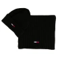 COFFRET ECHARPE + BONNET COTELE NOIR AM0AM11677 - TOMMY JEANS