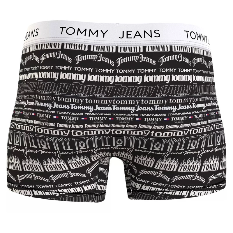 COFFRET CADEAU BOXER + PAIRE DE CHAUSSETTES NOIRES ET BLANCHES UM0UM02966 - TOMMY JEANS