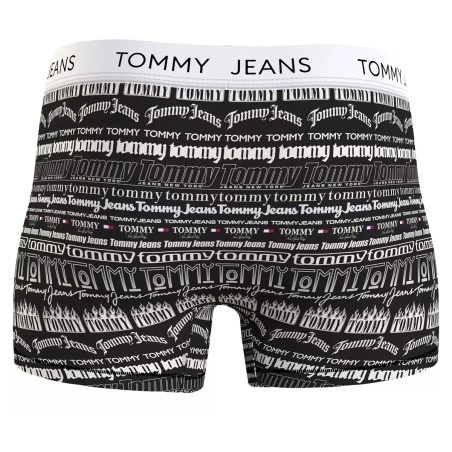 COFFRET CADEAU BOXER + PAIRE DE CHAUSSETTES NOIRES ET BLANCHES UM0UM02966 - TOMMY JEANS