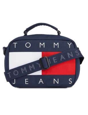 SACOCHE BANDOULIERE LOGOTE MARINE AM0AM11660  - TOMMY JEANS