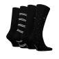 COFFRET CADEAU 4 PAIRES DE CHAUSSETTES NOIRES 701224441 - TOMMY HILFIGER