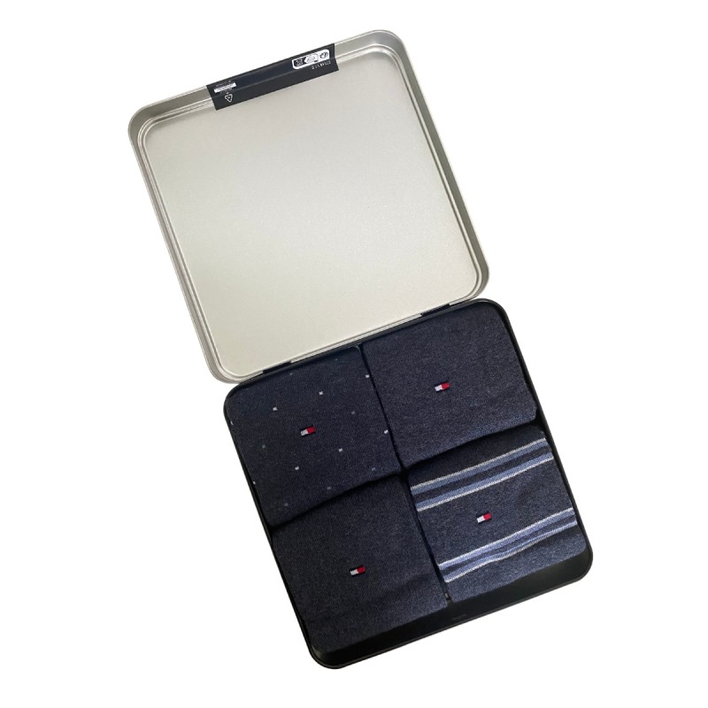 COFFRET CADEAU PAIRES DE CHAUSSETTES BLEUES 701224441 TOMMY