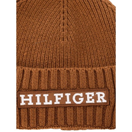 BONNET EN COTON COTELE MARRON AM0AM11737 - TOMMY HILFIGER