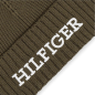 BONNET EN COTON COTELE KAKI AM0AM11737 - TOMMY HILFIGER BONNET EN COTON COTELE KAKI AM0AM11737 - TOMMY HILFIGER