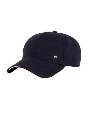 CASQUETTE ELEVATED EFFET LAINE MARINE AM0AM11485  - TOMMY HILFIGER