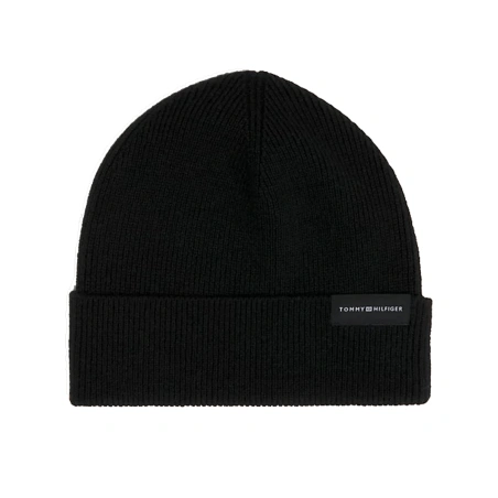 BONNET EN COTON COTELE NOIR AM0AM11483 - TOMMY HILFIGER