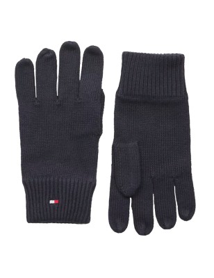 GANTS ESSENTIAL EN COTON BLEU MARINE AM0AM11048 - TOMMY HILFIGER