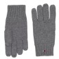 GANTS ESSENTIAL EN COTON GRIS AM0AM11048 - TOMMY HILFIGER GANTS ESSENTIAL EN COTON GRIS AM0AM11048 - TOMMY HILFIGER
