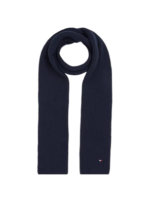 Coffret écharpe bonnet flag bleu marine homme - Tommy Hilfiger