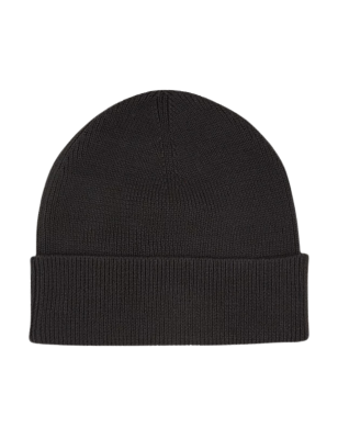 BONNET EN COTON COTELE NOIR AM0AM11495 - TOMMY HILFIGER