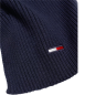 ECHARPE EN MAILLE COTELEE BLEU MARINE AM0AM11702 - TOMMY JEANS ECHARPE EN MAILLE COTELEE BLEU MARINE AM0AM11702 - TOMMY JEANS