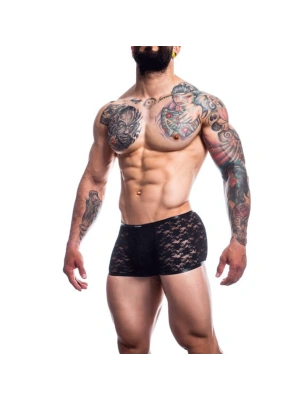 BOXER NOIR L4CE05 - CUT4MEN