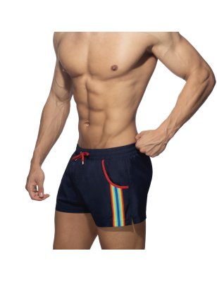 SHORT DE BAIN PRIDE RAINBOW MARINE ADS321 - ADDICTED