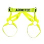HARNESS DE CUISSES JAUNE FLUO ADF174 - ADDICTED FETISH