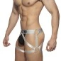 HARNESS DE CUISSES PARTY ARGENT ADF172 - ADDICTED FETISH