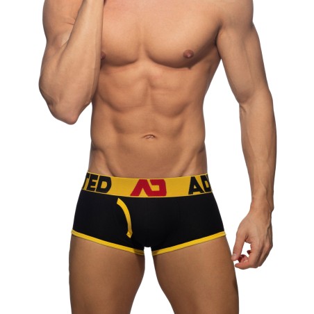 BOXER OPEN FLY JAUNE AD1203- ADDICTED