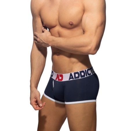 BOXER OPEN FLY BLEU AD1203 - ADDICTED