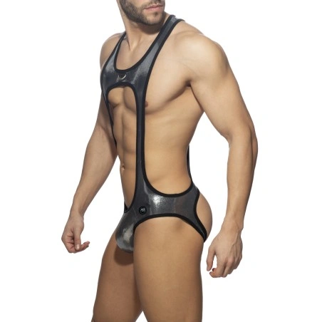 BODY BOTTOMLESS GLITTER NOIR ADF189 - ADDICTED FETISH