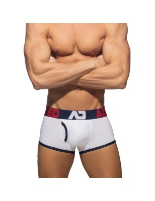 BOXER OPEN FLY BLANC AD1203 - ADDICTED