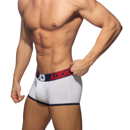 BOXER OPEN FLY BLANC AD1203 - ADDICTED