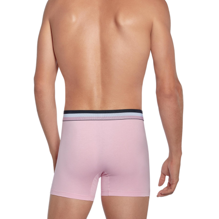 PACK DE DEUX BOXERS NOIR ET ROSE EP1221H10P2 - EDEN PARK