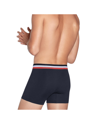 PACK DE DEUX BOXERS NOIR ET BLEU EP1221H10P2 - EDEN PARK