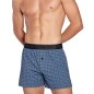 CALECON BLEU MARINE EN COTON MOTIF EP - EP1261H3500  - EDEN PARK