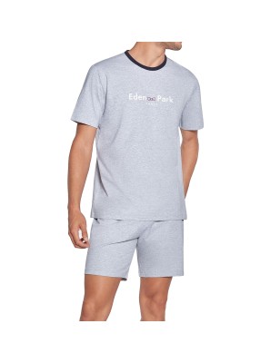 PYJAMA COURT GRIS CLAIR EP1511H2500 EDEN PARK