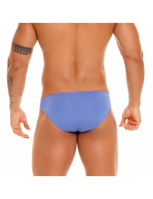 SLIP BIKINI KIOTO EN NYLON BLEU 1831 - JOR