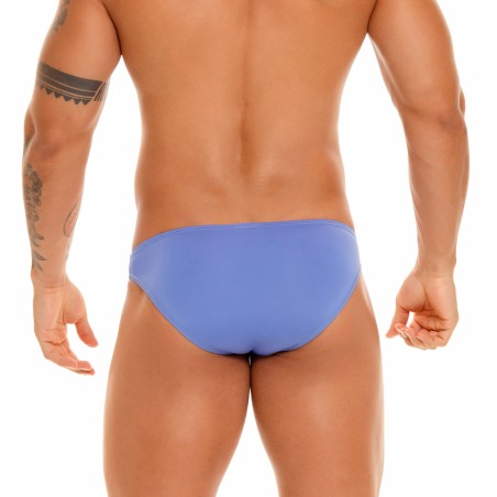 SLIP BIKINI KIOTO EN NYLON BLEU 1831 - JOR