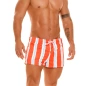MINI SHORT DE BAIN PORTOFINO BLEU/BLANC/ORANGE 1907 - JOR MINI SHORT DE BAIN PORTOFINO BLEU/BLANC/ORANGE 1907 - JOR