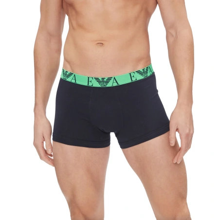 PACK DE 3 BOXER COTON MARINE 111357-4R715 - EMPORIO ARMANI