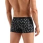 PACK DE 3 BOXER EN COTON NOIR GRIS ET BLANC 111624-4R722 - EMPORIO ARMANI