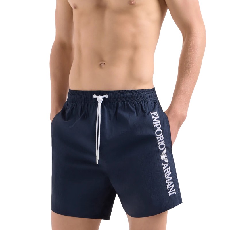 SHORT DE BAIN BLEU MARINE  211740-4R422  - EMPORIO ARMANI