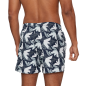SHORT DE BAIN A MOTIFS MARINE VERT D'EAU ET GRIS  211740-4R444  - EMPORIO ARMANI