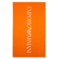 DRAP DE BAIN REVERSIBLE LOGOTE ORANGE ET BLANC 231772-4R451 - EMPORIO ARMANI