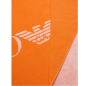 DRAP DE BAIN REVERSIBLE LOGOTE ORANGE ET BLANC 231772-4R451 - EMPORIO ARMANI